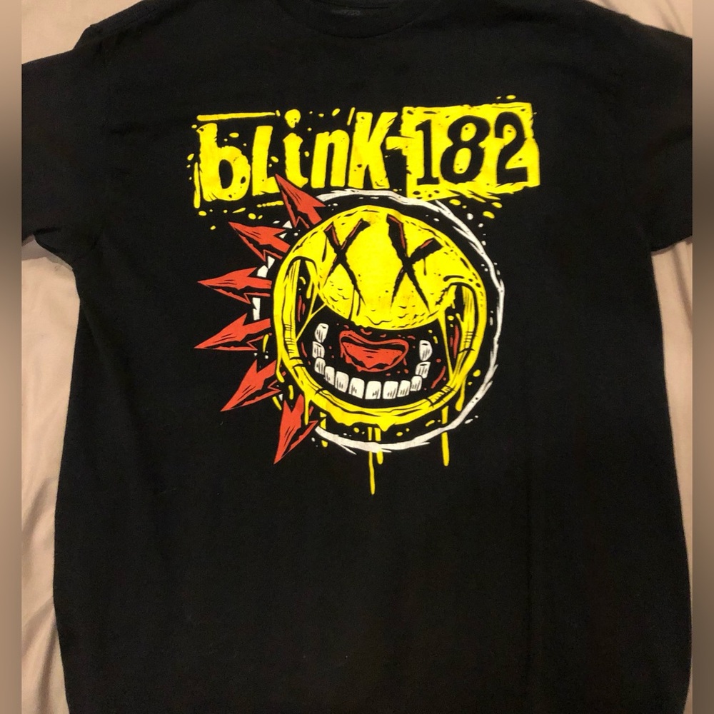 Blink 182 tshirt from Spencer’s